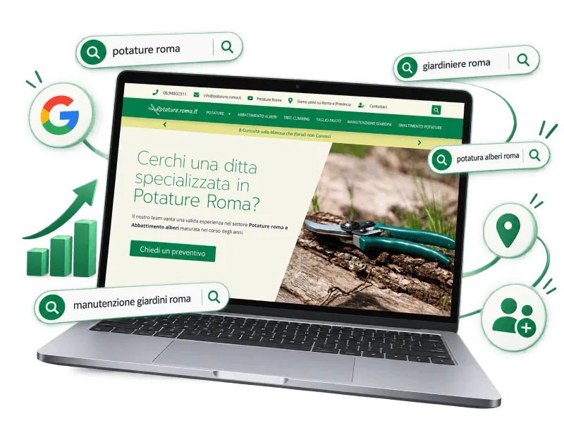 sito a noleggio potature roma